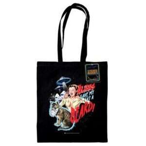 STEVEN RHODES ALIENS GAVE MY CAT A BEARD TOTE BAG Borsa PYRAMID INTERNATIONAL