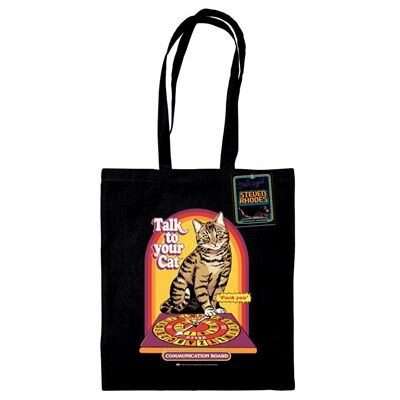 STEVEN RHODES TALK TO YOUR CAT TOTE BAG Borsa PYRAMID INTERNATIONAL