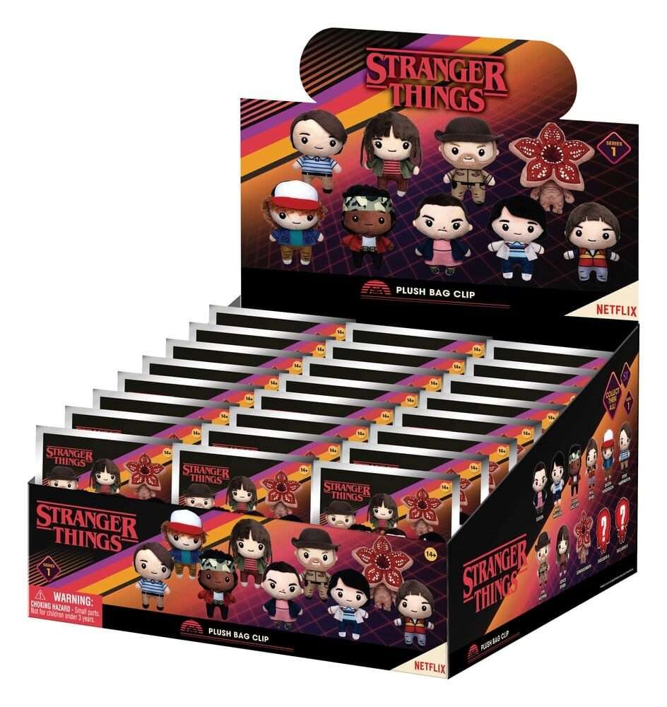 Stranger Things Peluche Bag Clips Con Figure Int.