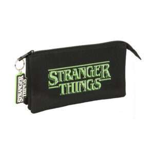 Stranger Things triple pencil case Safta
