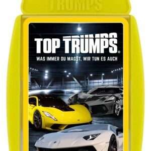 Super Cars Card Game Top Trumps *German Version* Winning Moves