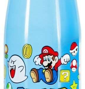 Super Mario Aluminium Water Bottle 550 Ml Paladone Products