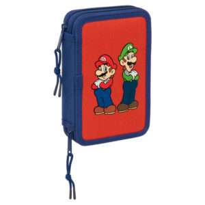 Super Mario Bros Mamma Mia Double Astuccio 29 Pezzi Safta