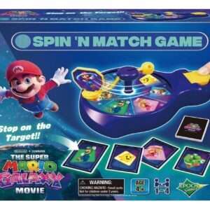 Super Mario Game Galaxy Movie Spin'n Match Epoch Toys