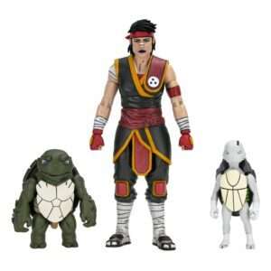 Tartarughe Ninja: The Last Ronin Action Figura Ultimate Casey Marie Con Baby Odyn & Uno 17 Cm Neca