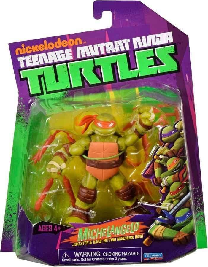 Tartarughe Ninja World Of Tartarughe Ninja Action Figura Michelangelo 11 Cm Playmates