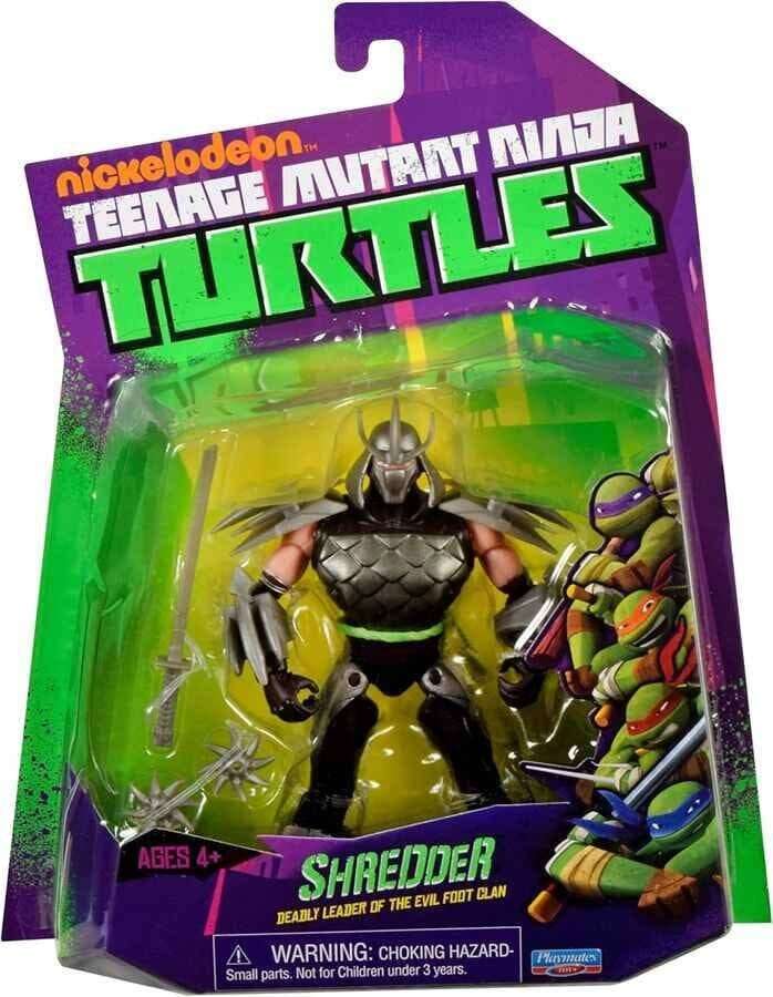 Tartarughe Ninja World Of Tartarughe Ninja Action Figura Shredder 11 Cm Playmates