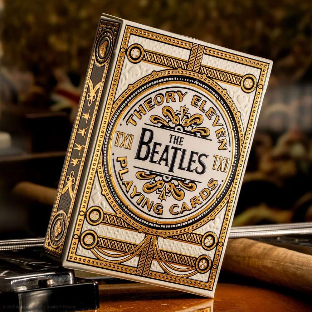 The Beatles Playing Cards White Special Edition Theory11