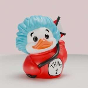 The Cat In The Cappello Tubbz Pvc Figura Thing 1 Boxed Edition 10 Cm Numskull