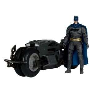 The Flash Dc Multiverse Vehicle Batcycle Con Batman Mcfarlane Toys