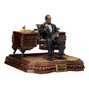 The Godfather Deluxe Art Scale Statua 1/10 Don Vito Corleone 19 Cm Iron Studios