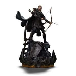 The Il Signore Degli Anelli Art Scale Statua 1/10 Legolas Unleashed 29 Cm Iron Studios