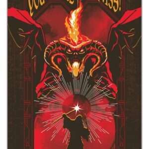 The Il Signore Degli Anelli Luminescent Poster Balrog 50 X 70 Cm Grupo Erik