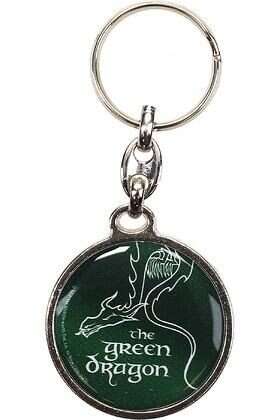 The Il Signore Degli Anelli Official Green Dragon Portachiavi Portachiavi Sd Toys