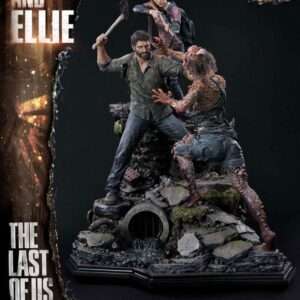 The Last Of Us Part I Ultimate Premium Masterline Series Statua Joel & Ellie Deluxe Bonus Version (the Last Of Us Part I) 73 Cm