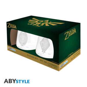 THE LEGEND OF ZELDA - 2 Glass Set - Zelda & Link EUROPE