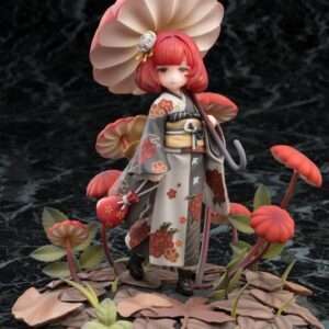 The Mushroom Girls Pvc Statua 1/1 No.6 Marasmius Haematocephalus 23 Cm Reverse Studio