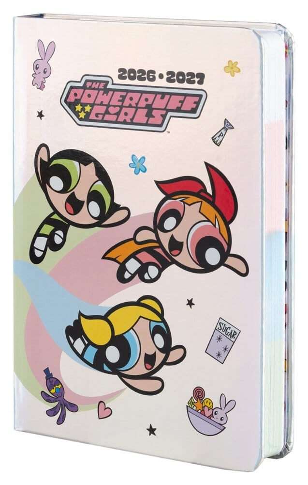 The Powerpuff Girls Academic Planner 2026/27 A6 *English Version* Grupo Erik