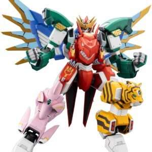 The Red Ranger Becomes An Adventurer In Another World Plastica Model Kit Maximum Kizuna Kaiser 17 Cm Kotobukiya
