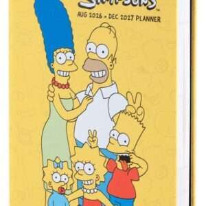 The Simpsons Academic Planner 2026/27 A6 *English Version* Grupo Erik