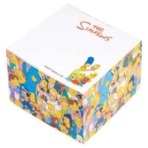 The Simpsons Memo Block 8 X 8 Cm Grupo Erik