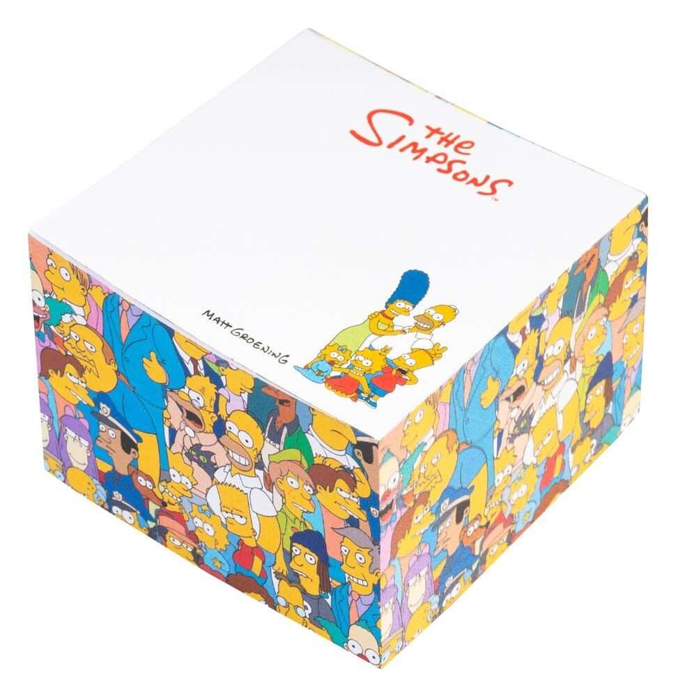 The Simpsons Memo Block 8 X 8 Cm Grupo Erik