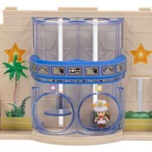 The Super Mario Galaxy Movie Diorama Con 2 Mini Figures Gateway Galaxy Jakks Pacific