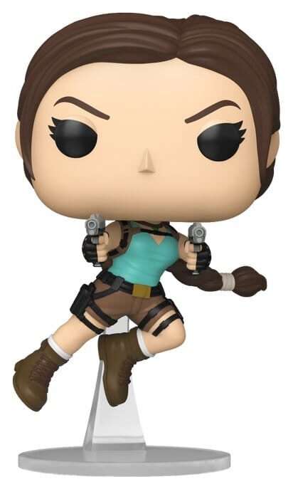 Tomb Raider POP! Games Vinyl Figure Lara Croft (30th Anniversary) 9 Cm Funko