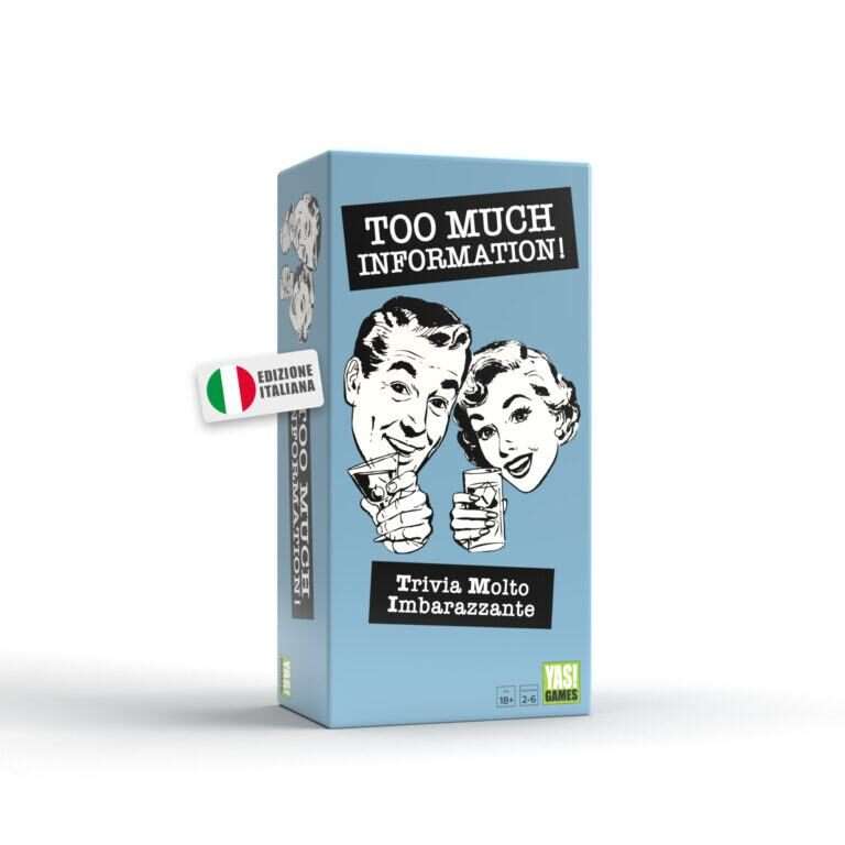 TOO MUCH INFORMATION - VERSIONE ITALIANA Gioco Da Tavolo YAS! GAMES