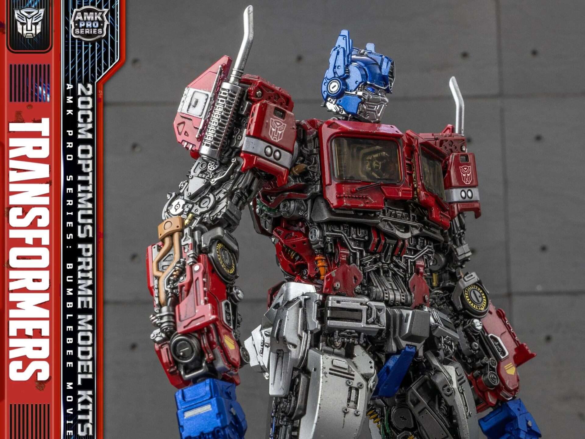 TRANSFORMERS BUMBLEBEE MOVIE OPTIMUS PRIME EARTH MODE AMK PRO MODEL KIT Model Kit YOLOPARK