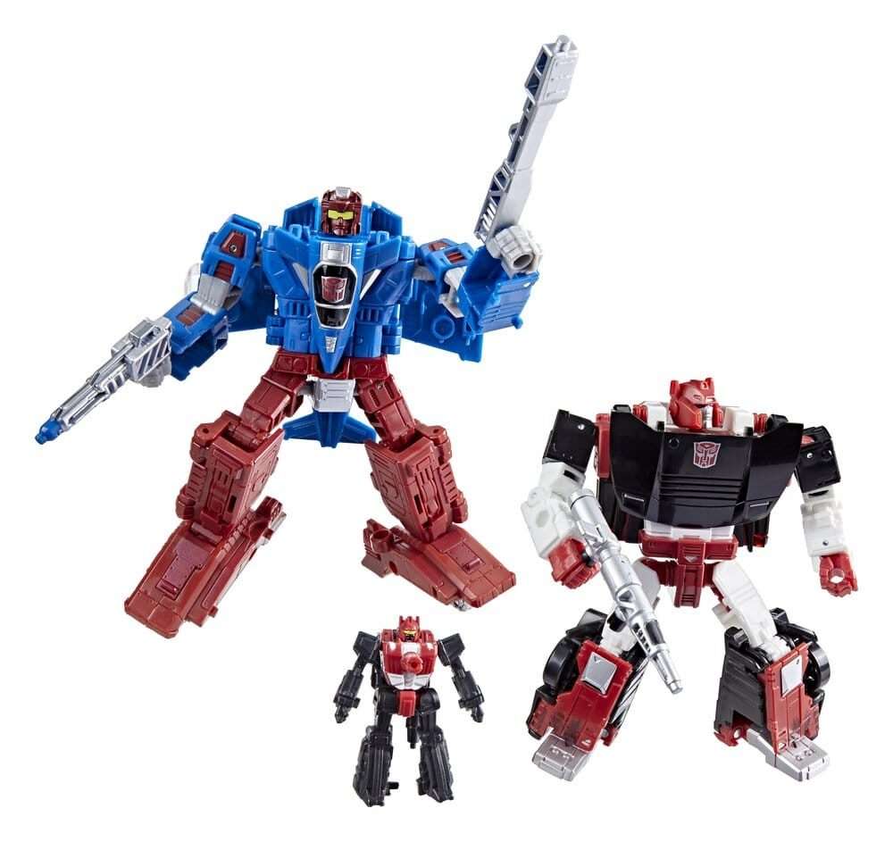 Transformers Generations War For Cybertron: Siege Action Figura 3-pack Autobot Alphastrike Counterforce Hasbro