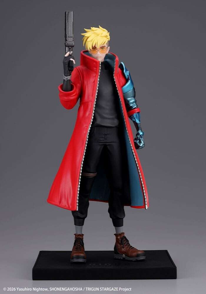 Trigun Stampede Oshi Works Statua Vash The Stampede 22 Cm Kotobukiya
