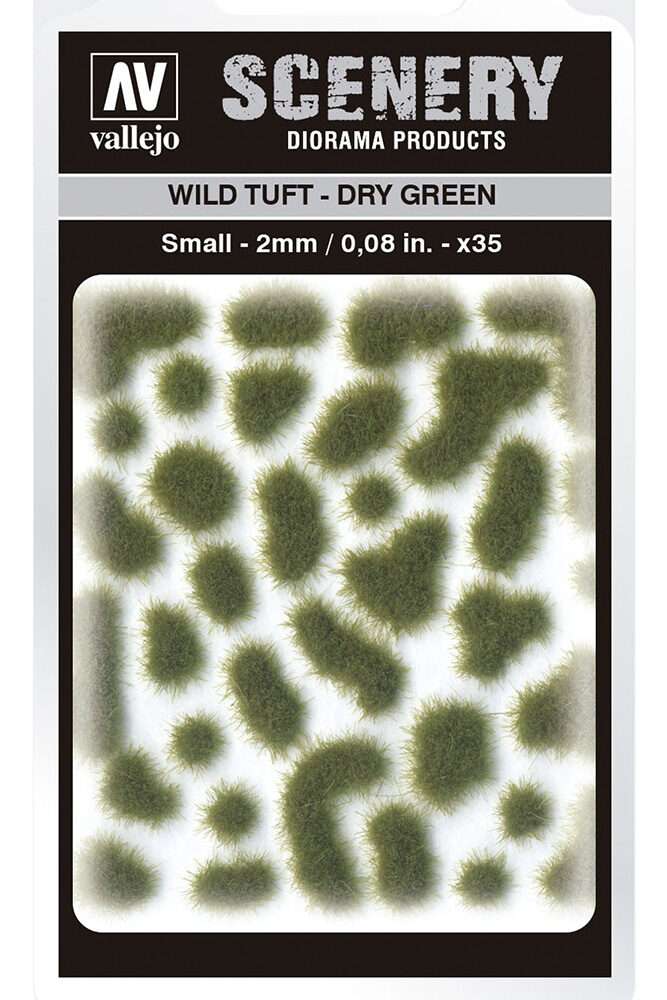 TUFT WILD SC401 DRY GREEN SMALL ACCESSORI PER MODELLISMO VALLEJO VALLEJO