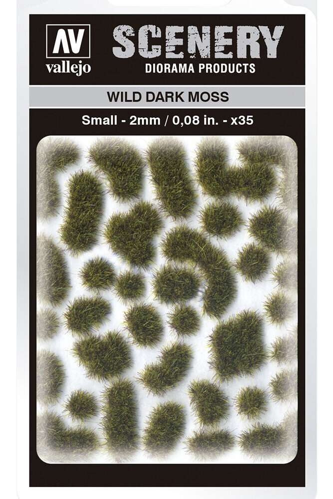TUFT WILD SC402 DARK MOSS SMALL ACCESSORI PER MODELLISMO VALLEJO VALLEJO