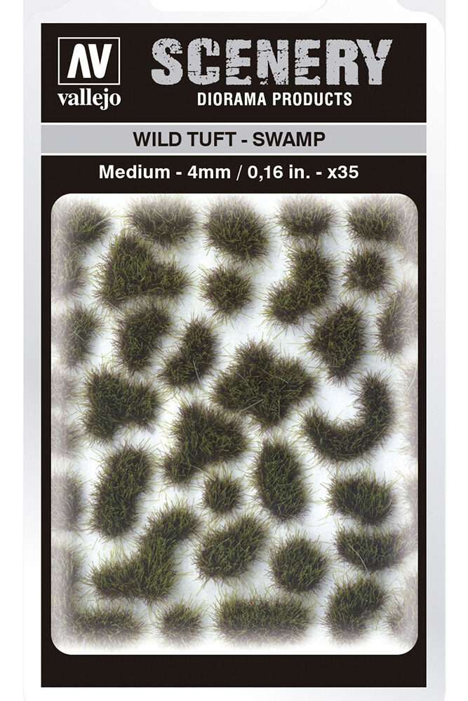 TUFT WILD SC405 SWAMP MEDIUM ACCESSORI PER MODELLISMO VALLEJO VALLEJO