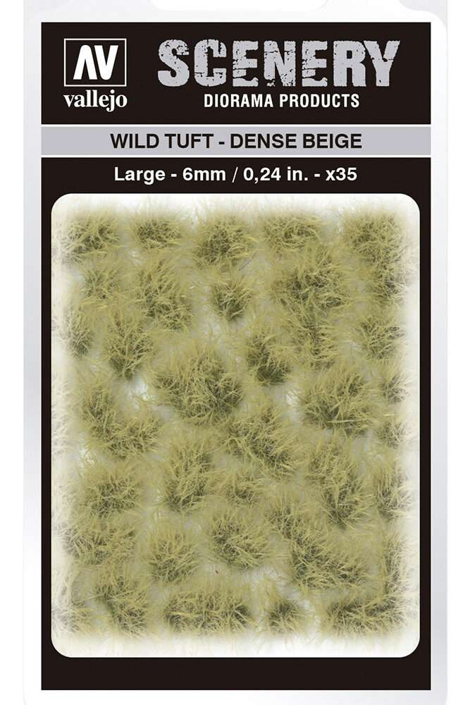 TUFT WILD SC412 DENSE BEIGE LARGE ACCESSORI PER MODELLISMO VALLEJO VALLEJO