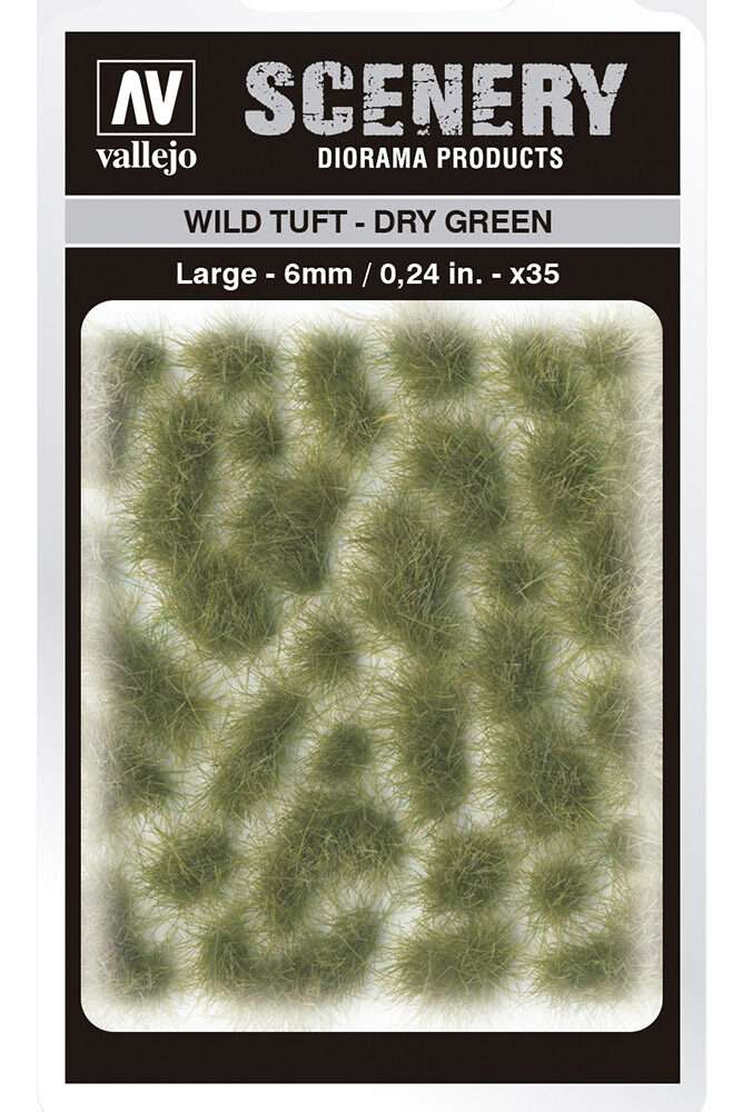 TUFT WILD SC415 DRY GREEN LARGE ACCESSORI PER MODELLISMO VALLEJO VALLEJO