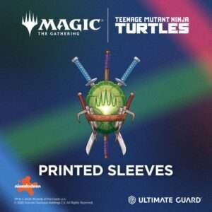 Ultimate Guard Art Sleeves Magic: The Gathering   Tartarughe Ninja - Planeswalker Simbolo Ultimate Guard