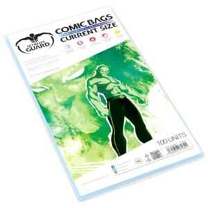 Ultimate Guard Comic Bags Resealable Current Size (100) Ultimate Guard