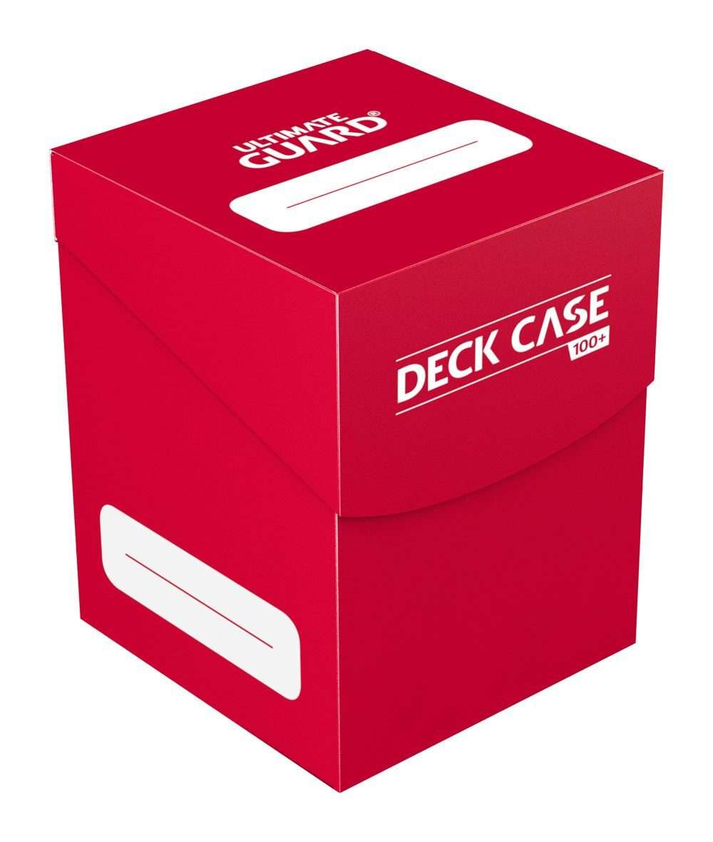 Ultimate Guard Deck Case 100+ Standard Size Red Ultimate Guard