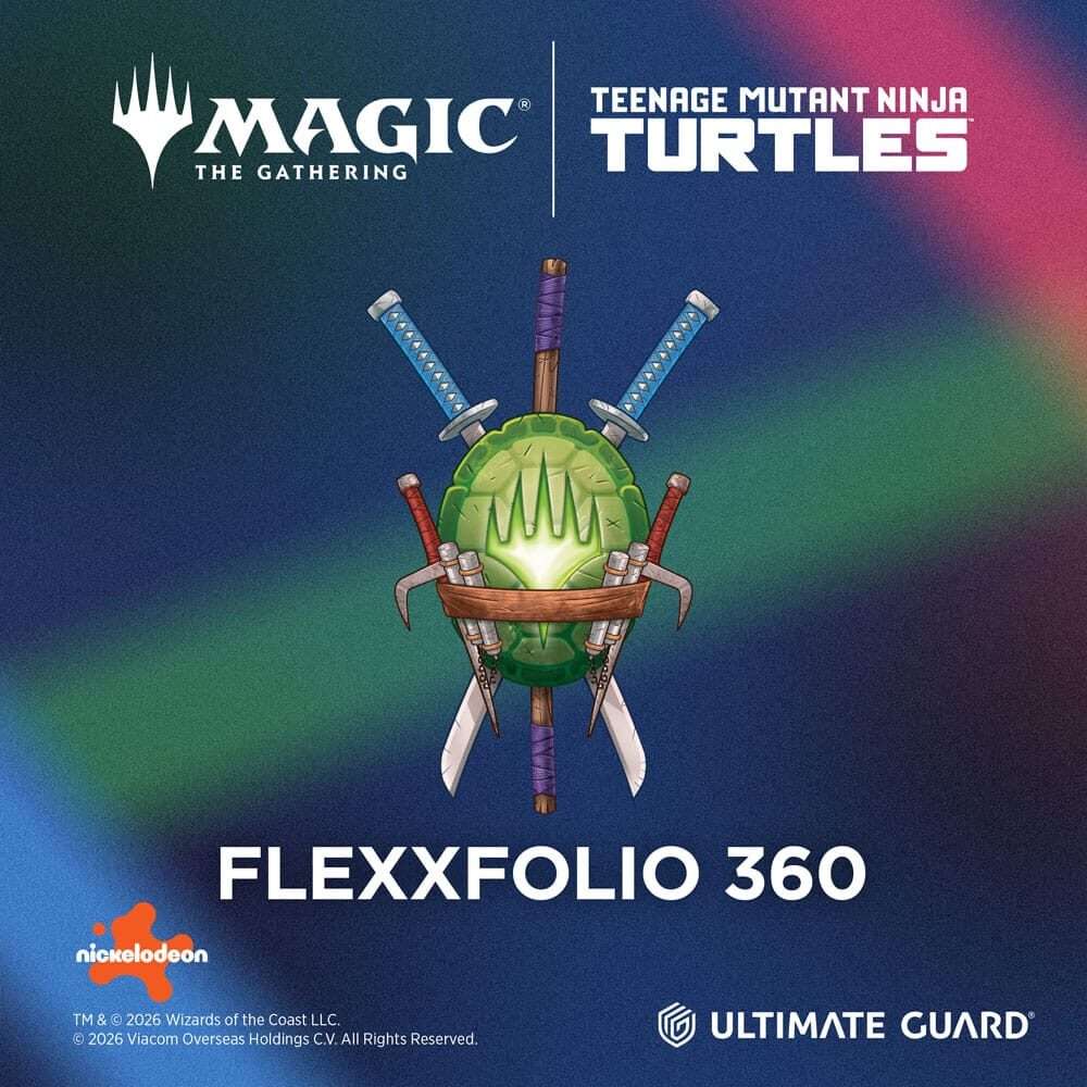 Ultimate Guard Flexxfolio 360 Magic: The Gathering Tartarughe Ninja - Plains Ultimate Guard