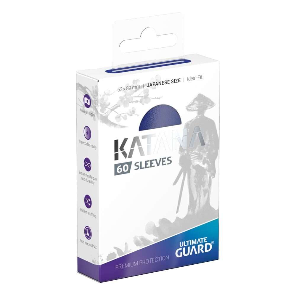Ultimate Guard Katana Sleeves Japanese Size Blue (60) Ultimate Guard