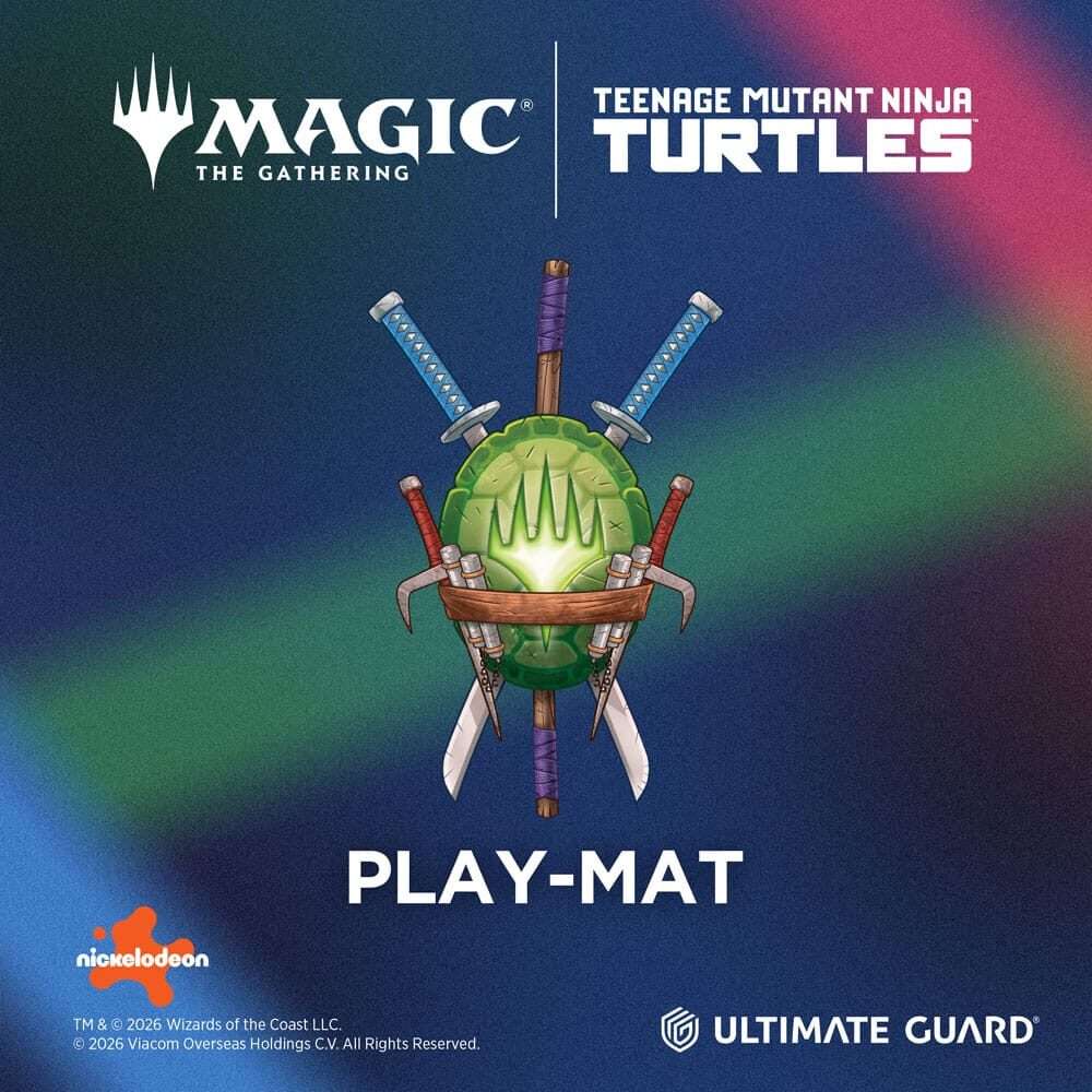 Ultimate Guard Play-mat Magic: The Gathering Tartarughe Ninja - White Rare Ultimate Guard