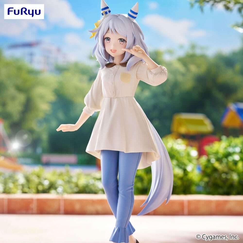 Uma Musume Pretty Derby Trio-try-it Pvc Statua Hishi Miracle 21 Cm Furyu