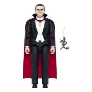 Universal Monsters Reaction+ Action Figura Wave 1 Dracula 10 Cm Super7