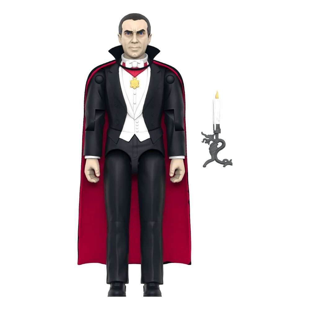Universal Monsters Reaction+ Action Figura Wave 1 Dracula 10 Cm Super7