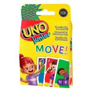 Uno Junior Move! Carte Gioco Mattel