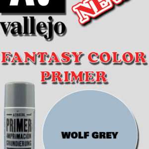 VALLEJO FANTASY COLOR PRIMER WOLF GREY 28020 COLORI VALLEJO