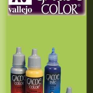 VALLEJO GAME COLOR FLUO GREEN 72104 COLORI VALLEJO
