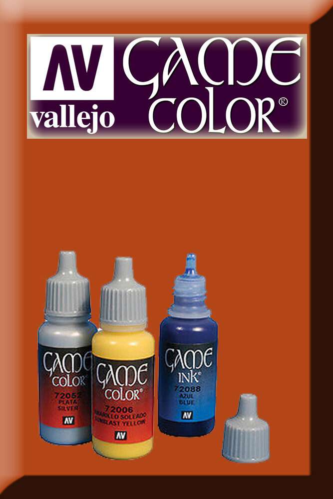 VALLEJO GAME COLOR PARASITE BROWN 72042 COLORI VALLEJO